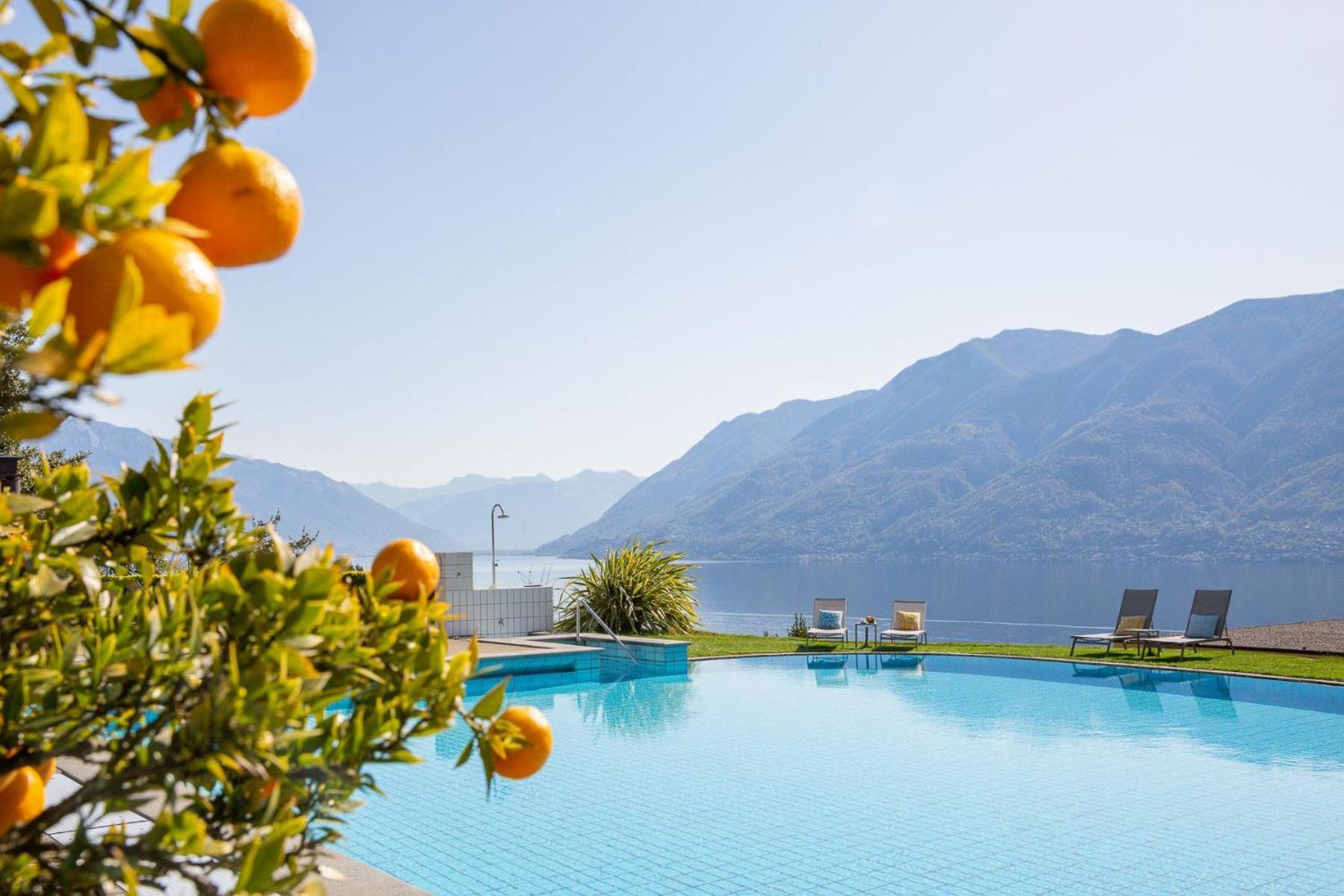 Parkhotel Brenscino Brissago Buitenkant foto
